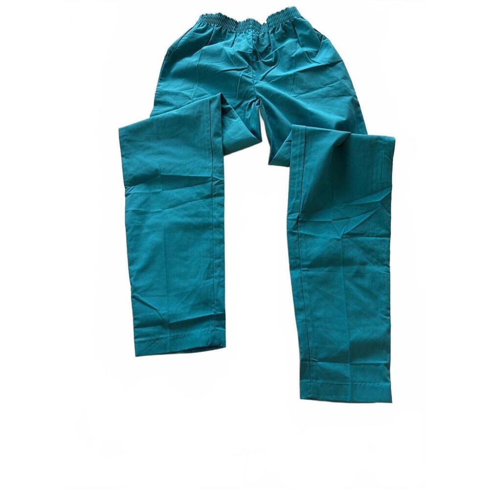 milliken scrub pants small new‎ with tags green elastic waist